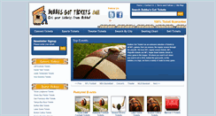 Desktop Screenshot of bubbasgottickets.com